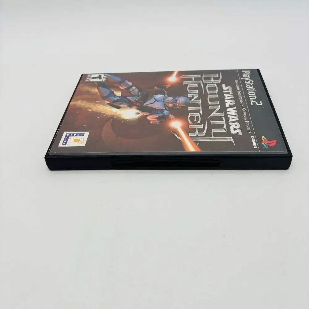 Star Wars Bounty Hunter - PlayStation 2 PS2 Game CIB - Tested Works Complete VG